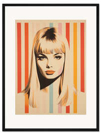 Gerahmter Kunstdruck The Copy Shop Girl