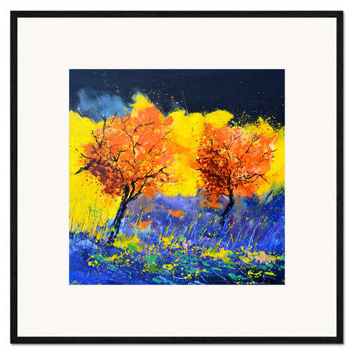 Framed art print Trees in The Sun