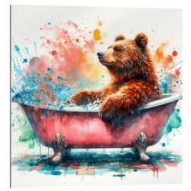 Galleriprint Mr. Bear takes a bath