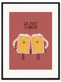 Gerahmter Kunstdruck Clinked