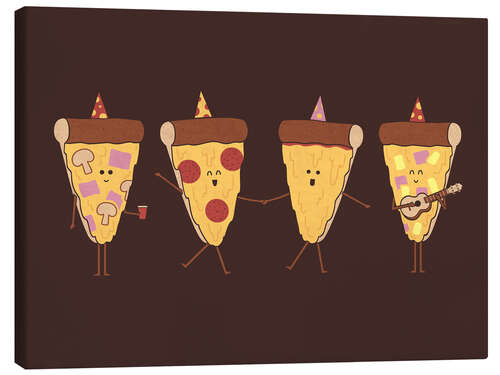 Canvas-taulu Pizza Party