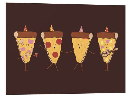 Cuadro de PVC Pizza Party