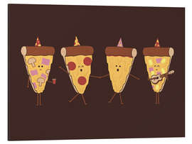 Magnettafel Pizza Party