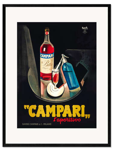 Framed art print Campari l'Aperitivo II