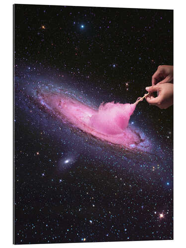 Gallery print Cosmic Cotton Candy