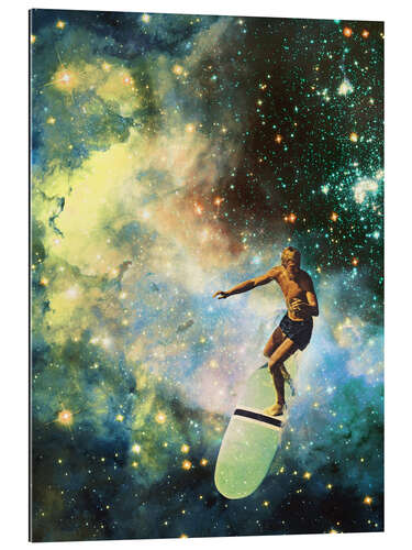 Gallery print Cosmic Surfer