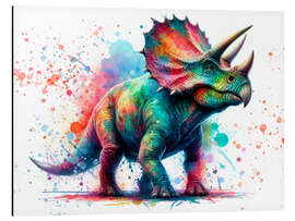 Magnettafel Dinosaurier in Aquarell II