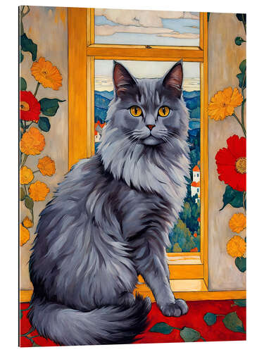 Gallery print Cat at the window