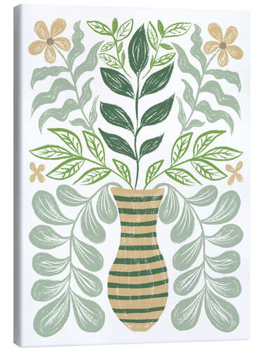 Canvas print Green Bouquet