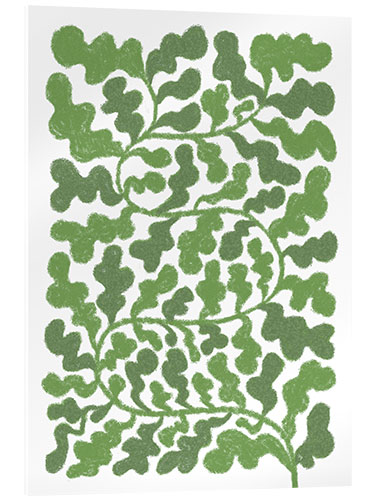 Akrylbillede Wild climbing plant