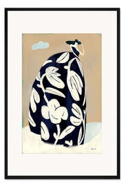 Gerahmter Kunstdruck Aperitivo-Party an einem italienischen Sonnenstrand