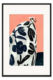 Gerahmter Kunstdruck Sommerparty am Strand