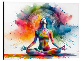 Magnettafel Yoga-Übung IV