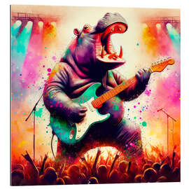 Gallery print Hippopotamus in Concert