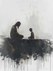 Magnettafel Unschuld und Weisheit