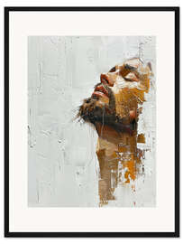 Gerahmter Kunstdruck Vater, vergib ihnen, denn sie wissen nicht, was sie tun