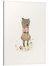 Magnettafel Miss Bear