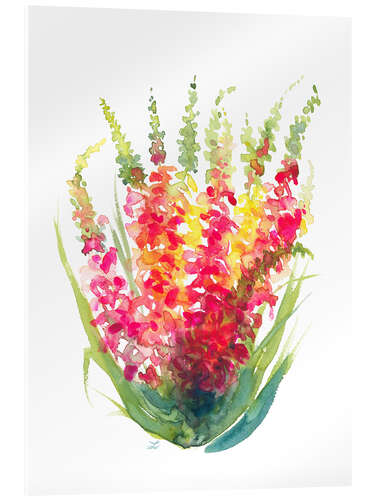 Acrylic print Wildflower Fantasy