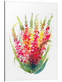 Alubild Wildblumen-Fantasie