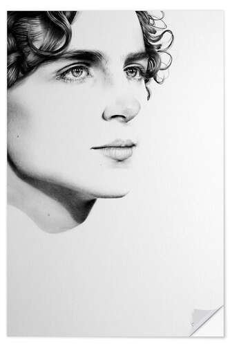 Vinilo para la pared Timothee Chalamet