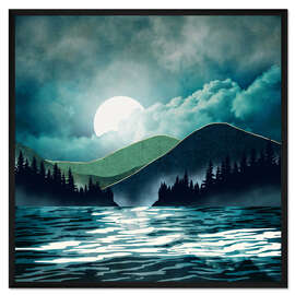 Gerahmter Kunstdruck Nach dem Regen