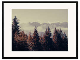 Framed art print Mountain Forest