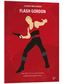 Acrylglasbild Flash Gordon