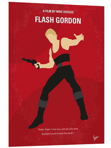 Foam board print Flash Gordon