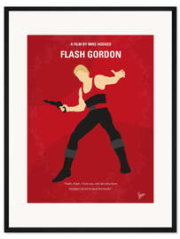 Gerahmter Kunstdruck Flash Gordon