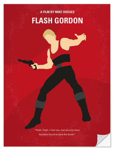 Wall sticker Flash Gordon