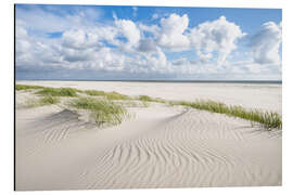 Aluminium print North Sea beach on Amrum