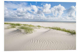 Foam board print North Sea beach on Amrum