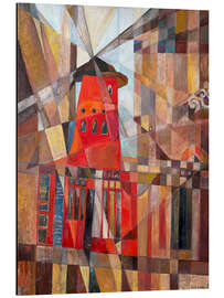 Magnettafel Rote Mühle