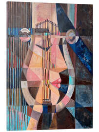 Acrylglasbild Muse der Malerei - Iuliia Kotenko