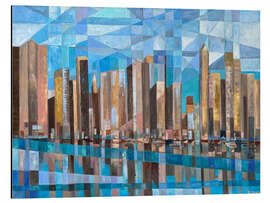 Magnettafel Stadtbild landschaft New York