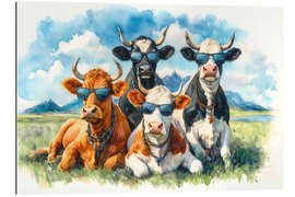 Gallery print Cool cows