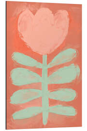 Magnettafel Pastellblume