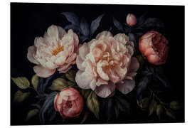 Tableau en PVC Midnight Blossoms