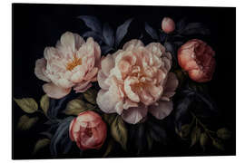 Magnettafel Mitternachtsblüten