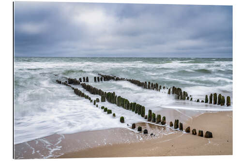 Gallery Print Stürmisches Wetter in Rantum auf Sylt