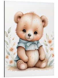 Tableau en aluminium Children's Teddy bear