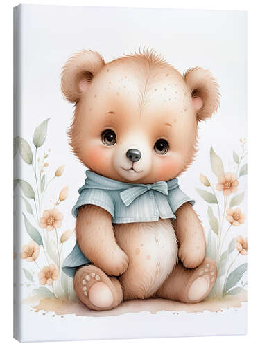 Canvas-taulu Children's Teddy bear