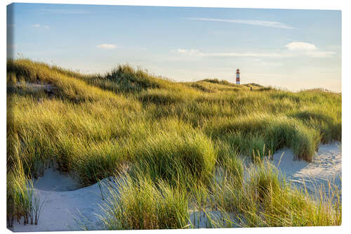 Obraz na płótnie Dune landscape with lighthouse