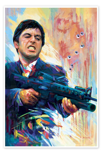 Poster Scarface Pop Art