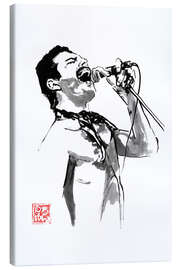 Canvas print Freddie sings