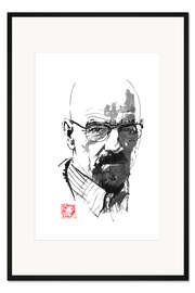 Gerahmter Kunstdruck Brian Cranston