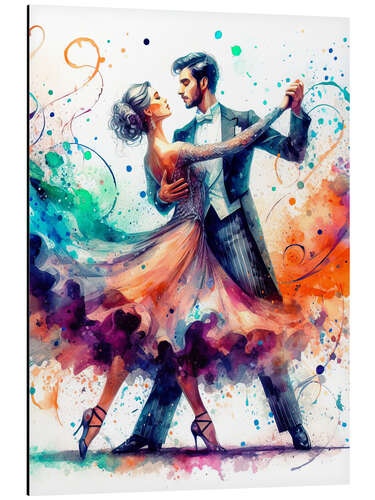 Cuadro de aluminio Ballroom dance I