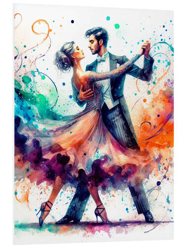 Foam board print Ballroom dance I