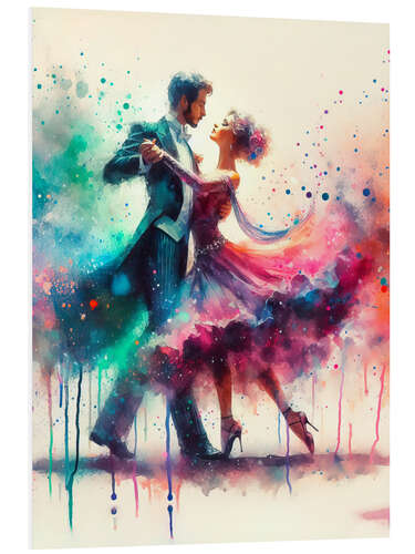 Foam board print Ballroom dance II