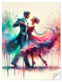 Sticker mural Ballroom dance II